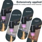 70-Piece AG60P Plasma Cutter Consumables Kit .045" – Tips Nozzles Electrodes Shield Cups Wire Guides for AG-60, AG-60P, SG-55, WSD-60 (With Storage Box)