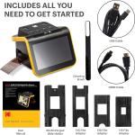 KODAK Slide N SCAN Film & Slide Scanner Digitizer with 5” LCD Screen, Quickly Convert Negatives & Slides to Digital 22MP JPEG Photos, Compatible with 135, 126 and 110 Film & Slides
