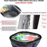 BeeGreen Cooler Bag Soft Leakproof Insulated Tote with Zipper for Beach Travel Grocery