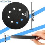 5 Pcs - 5 Inch 8 Holes Soft Density Interface Ps Hook and Loop 5" Sponge Cushion Buffer Backing P, Orbital Sander Foam Ps (5 Pcs)