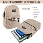 Trail maker Classic 17 inch Backpacks with justable Pded Straps | School Backpacks for Girls, Boys (Khaki)