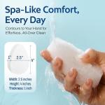 HartFelt [10 Pack] Regular Exfoliating Facial Sponge for Face - Daily Cleansing Scrubber - Buf Dirt Away with Puf Styled Reusable Face Ps for Removing Makeup, Dirt, and De Skin - Me in USA