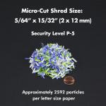 Aurora Commercial Gre 200-Sheet Auto Feed High Security Micro-Cut Paper Shredder/ 60 Minutes/Security Level P-5