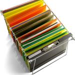 Officemate Hanging File Frame, 24-27, Letter Size, Steel, 4 Sets (91965)