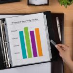 Avery 5-Tab Sheet Protector Dividers, Easy Print & Apply Clear Labels, Index Maker, White Tabs, 1 Set (75500)