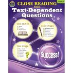 Close Reing With Text-Dependent Questions: Gre 2