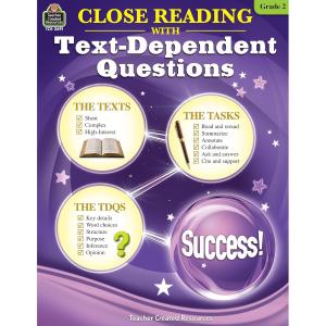 Close Reing With Text-Dependent Questions: Gre 2