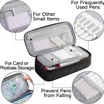 WEMATE Pencil Case, Large Storage Organizer for Stationery, Back - to - School Essential, Teacher Must - have, Big Pencil Pouch, Marker Case School Supplies for College & High School