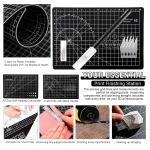 52-in-One 3D Printer Tools Kit, Professional 3D Printer Accessories & Maintenance Set for All FDM/SLA Printers, Deburring Tool, 3D Printer Nozzles, Scrapers, Files Set, PTFE Tube Cutter, Storage Bag