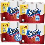 Scott Paper Towels, Choose-A-Sheet - 12 Mega Rolls = 22 Regular Rolls (102 Sheets Per Roll)