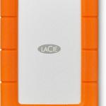 LaCie Rugged Mini 2TB External Hard Drive Portable HDD - USB 3.0/ 2.0 Compatible, Drop Shock Dust Rain Resistant Shuttle Drive, For Mac And PC Computer (LAC9000298), orange