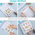 KTRIO Self-hesive Laminating Roll 12" x 30FT, Clear Lamination Vinyl Roll Self Sealing Laminating Sheets for Crafts, No Heat Laminate Sheets for Stickers, School & Office, No Machine Needed