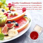 25 Set Reusable Snack Containers with Lids,New Snack Containers,Snackle Box Container Portion Control,Snack Pack Containers for On-the-Go Meals and Camping