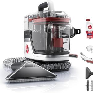 Hoover CleanSlate Plus Portable Carpet + Upholstery Spot Cleaner Machine, Powerful Suction with Versatile Tools, Pet Stain Remover, Car and Auto Detailer, Pair with Hoover Carpet Cleaner Solution