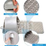 Foot Scrubber Feet Cleaner Washer Brush for Shower Floor Spas Massage, Slipper for Exfoliating Cleaning Foot