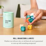 Two Tumbleweeds Writing Dice - Creative Writing Game for ults, Writers & Teachers - Set of 9 Dice for Story Inspiration - Gifts for Writers - 1+ Players