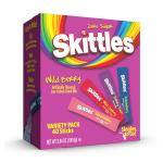 SINGLES TO GO! Skittles Singles To Go Tropical Flavors Variety Pack, Powdered Drink Mix, Strawberry Starfruit, Mango Tangelo, Kiwi Lime, Pineapple Passionfruit, 1 Box (30 Single Servings)
