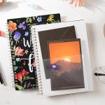 Daily Planner Undated - 6.8" x 8.5", To Do List Notebook & Planner with Hourly Schedule, Spiral To do List Notep to Organize Your Tasks And Appointments, 120 Pages, Inner Pocket