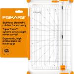 Fiskars Precision Paper Trimmer, Easy and Accurate Crafting Tool, Cuts Straight for Crafts, Cards, and More