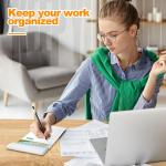 Weekly Planner Notebook, To Do List Notep with 52 Undated Sheets 6.9"×9.8" - Weekly Organizer for Women & Man, Work, Study, and Daily Life, B5-LB