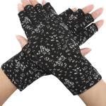 Maxdot Women Sunblock Fingerless Gloves UV Protection Driving Gloves Summer Mitten Non Slip for Outdoor Cycling Manicures