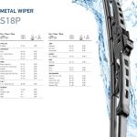 Hella OE Quality 18 Inch All Seasons Streak-Free Rubber Standard Wiper Ble (2 Bles) fit select Cillac Chevrolet Ford GMC Hyundai Jeep Mazda Mini Nissan Volkswagen / 9XW398114018