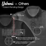 (4 Sizes All Ages) Left Chest Logo Placement Tool - Tshirt Ruler Guide Vinyl Alignment Pocket, T-Shirt Measurement Tool, Embroidery Placement Guide, Shirt Ruler, Shirt Alignment for Heat Press