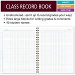Elan Publishing Company Class Record Book Unstructured. Set it up to Record Gres Your Way! 40 Student Names (Tree Seasons)