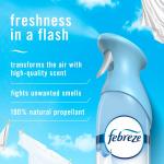 Febreze Air Mist Air Freshener Spray, Odor-Fighting Room Spray, Air Fresheners for Home and Bathroom and Kitchen, Aerosol Can, Linen & Sky Scent, 8.8oz, 2 Count