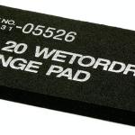 3M Wetordry Sponge P 20, 05526, 5-1/2 in x 2-3/4 in x 3/8 in, Flexible, Long Lasting, Automotive Sponge, Black