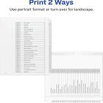 Avery Extra-Wide Dividers for 3 Ring Binders, 26 Tabs per Set, Customizable Table of Contents, Multicolor Tabs, Works Great with Sheet Protectors (11166)