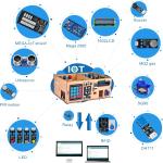 OSOYOO IoT Electronic Smart Home Learner Kit for Arduino Mega2560, Learning STEM,Internet of Things,How to Code, Mechanical Building, Educational Coding for Teens ults