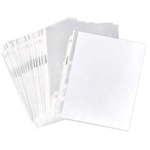 Basics Sheet Protectors for 3 Ring Binder, Heavyweight, Polypropylene, 8.5 x 11 Inch, 100-Pack, Clear