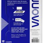 Nuova SP12T Paper Shredder Sharpening & Lubricant Sheets, 12 Count