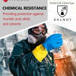 Neoprene and Rubber Blend Heavy-Duty Chemical Gloves, Protective industrial gloves for Resist Acid, Alkali, Hazmat, cleaning, dishwashing, Large