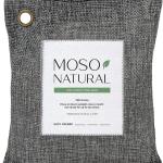 Moso Natural Air Purifying Bag 200g | Premium Bamboo Charcoal Odor Absorber for Home & Car | Closet Odor Eliminator, Small Room Deodorizer & Car Air Freshener | Long Lasting Charcoal Bags Cover 90sqft