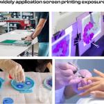 Caydo 50W LED Exposure Unit for Screen Printing, UV Screen Printing Light with Retractable and justable Stand for Screen Printing and Cyanotypes