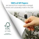 HP Printer Paper | 8.5 x 11 Paper | Office 20 lb | 3 Ream Case - 1500 Sheets | 92 Bright | Me in USA - FSC Certified | 112090C, White