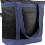 BeeGreen Cooler Bag Soft Leakproof Insulated Tote with Zipper for Beach Travel Grocery