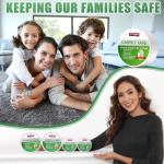 YYXLIFE Double Sided Removable Rug Tape - Carpet hesive for Hardwood Floors,Non Slip Anti Curling Floor Tape for Area Rugs,Mats,Carpets - No Residue Strong Hold for Tile, 2Inch x 10Yards,White