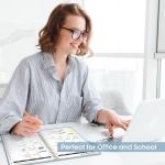 2026 Planner, Weekly and Monthly Calendar Planner, January 2026 - December 2026, Hardcover 2026 Calendar Book with Tabs For Women & Men, Inner Pocket, Spiral Bound, Perfect for Office Home School Supp