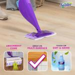 Swiffer WetJet Hardwood Floor Cleaner Spray Mop P Refill, Bathroom Cleaning Supplies, Hardwood Floor Cleaner, Multi Surface, 24 Count