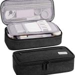 WEMATE Pencil Case, Large Storage Organizer for Stationery, Back - to - School Essential, Teacher Must - have, Big Pencil Pouch, Marker Case School Supplies for College & High School