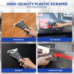 Perco Glue Off hesive Remover - Set of 2 10 fl. oz with Scraper | Glue Remover Spray Effortlessly Erase hesive Hassles & Car Stickers - for Label Sticker Residue