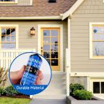 3PCS Security Alarm System Sign for Home, Self-hesive Weatherproof Small 24 Hours Warning Sticker, Safety Protection System for House Doors and Windows, Business Indoor & Outdoor Use 2.8x2.4 In