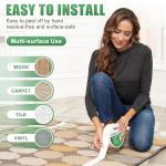 YYXLIFE Double Sided Removable Rug Tape - Carpet hesive for Hardwood Floors,Non Slip Anti Curling Floor Tape for Area Rugs,Mats,Carpets - No Residue Strong Hold for Tile, 2Inch x 10Yards,White