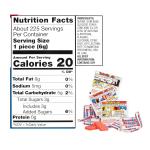 Bazooka Bubble Gum Bulk, Halloween Candy Bulk, 225 Count Tub of Chewing Gum Individually Wrapped, Old Fashioned 90's Candy for Baseball, Party Favors, Goodie Bags, Trick or Treating