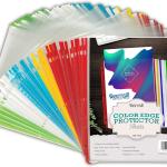 SAMSILL Colored-Edge Sheet Protector Family