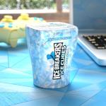 ICE BREAKERS Ice Cubes Mint Crystal Sugar Free Chewing Gum Bottles, 3.24 oz (6 Count, 40 Pieces)