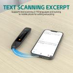 Translator Pen, Translation Pen for Dyslexia, Tructor De Voz Instantaneo, Text Extract Pen, Scan Reer Pen, Pen Scanner for Dyslexia Travel and Learning